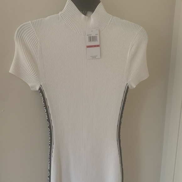 Michael Kors Ribbed White Dress - Picture 8 of 8